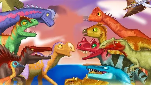 game khủng long - Dino Quest