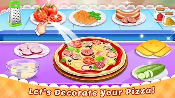 game làm bánh - Làm bánh Pizza