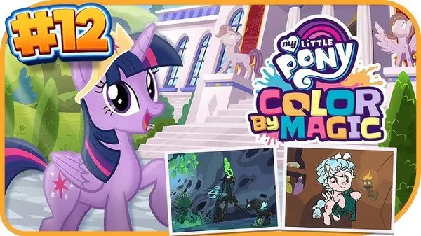 game tô màu - My Little Pony Color By Magic